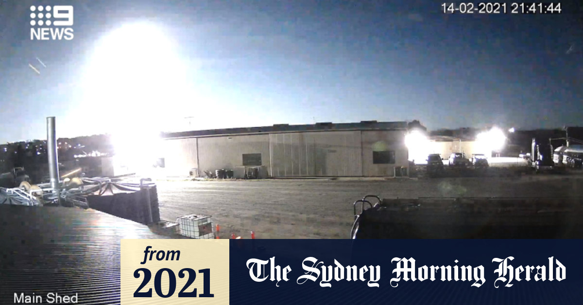 Video Meteor spotted above Melbourne